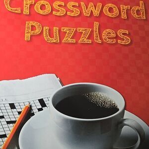 FREE Crossword Puzzles Book - Red Cover As Shown Volume 2 With Any Purchase Just